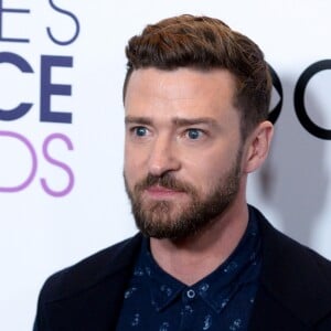 Justin Timberlake aux People's Choice Awards à Los Angeles le 18 janvier 2017