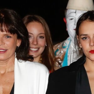 La princesse Stéphanie de Monaco et sa fille Pauline Ducruet - La famille princière de Monaco lors du 41e Festival International du Cirque de Monte-Carlo, le 20 janvier 2017. © Jean-Charles Vinaj/Pool