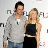 Kate Hudson et son frère Oliver Hudson au lancement de la collection FL2 à New York le 4 juin 2015.