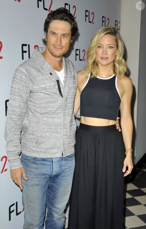 Kate Hudson et son frère Oliver Hudson assistent à la soirée "FL2 Launch" à New York, le 4 juin 2015