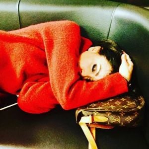 Jenifer prise en photo par Michaël Youn. Instagram, le 22 janvier 2017