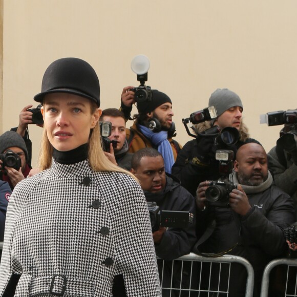 Natalia Vodianova - Défilé de mode "Christian Dior", collection Haute-Couture printemps-été 2017 au Musée Rodin à Paris. Le 23 janvier 2017 © CVS - Veeren / Bestimage