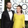 Benjamin Millepied et sa femme Natalie Portman (enceinte) - 74e cérémonie annuelle des Golden Globe Awards à Beverly Hills. Le 8 janvier 2017