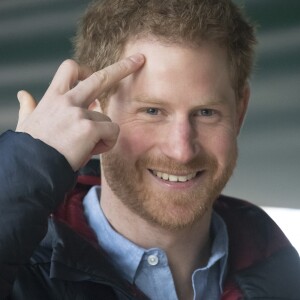 Le prince Harry visite le Help For Heroes Recovery Centre à la Tedworth House à Tidworth, le 23 january 2017, où le prince a appris des choses concernant l'aide apportée aux vétérans souffrant de maladies mentales.