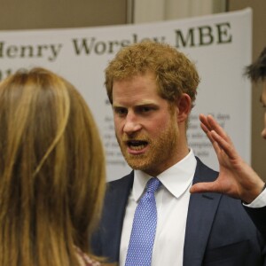 Le prince William et la prince Harry ont remis le prix "Endeavour Fund" à Londres, le 17 janvier 2017.