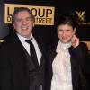 Daniel Auteuil et sa femme Aude Ambroggi - Avant-premiere mondiale du film "Le loup de Wall Street" au cinéma Gaumont Opera Capucines a Paris, le 9 décembre 2013.