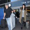 George et Amal Clooney à l'aéroport de Los Angeles, le 27 janvier 2017.