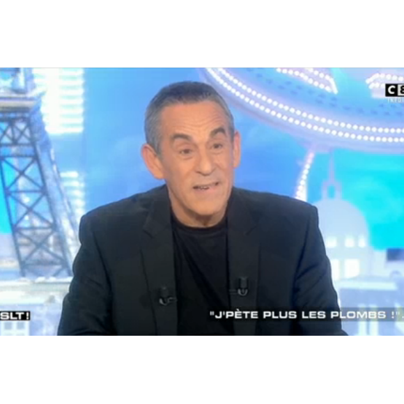 Thierry Ardisson le 28 janvier 2017 sur Canal+ dans "Salut les terriens".
