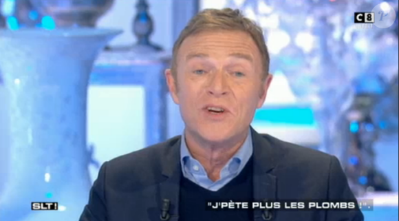 Christophe Hondelatte, le 28 janvier 2017 sur Canal+ dans "Salut les terriens".