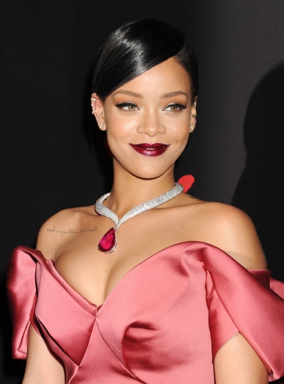 Rihanna à la Soirée du premier "Bal de Diamant" à Beverly Hills. Le 11 décembre 2014.