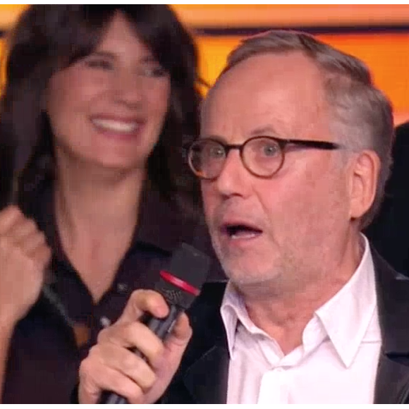 Le discours de Fabrice Luchini lors des Globes de Cristal. Sur C8, le 30 janvier 2017.
