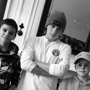 Victoria Beckham a publié une photo de son mari et ses enfants sur sa page Instagram, le 30 janvier 2017
