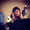 Ayel Nour chante pour "Unissons nos voix", le 30 janvier 2017 sur son compte Instagram.