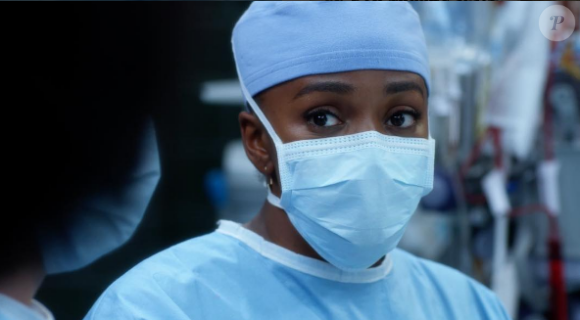 Jerrika Hinton, alias le Dr Stephanie Edwards, dans Grey's Anatomy
