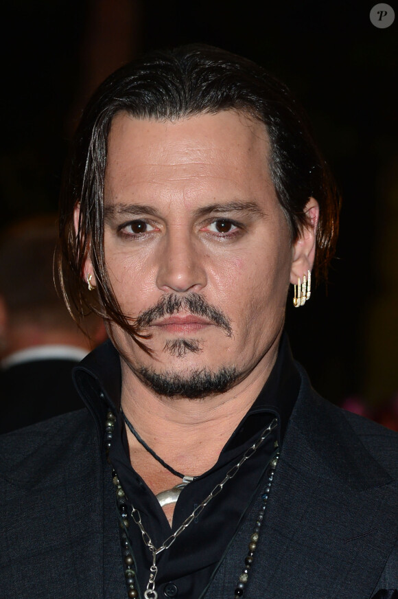 Johnny Depp - Avant-première du film "Black Mass" lors du Festival BFI à Londres, le 11 octobre 2015.