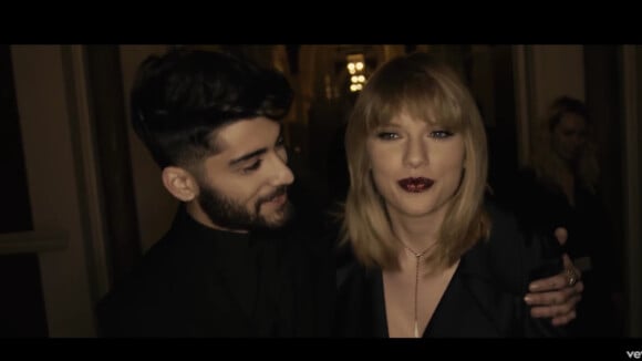Zayn Malik et Taylor Swift sur le tournage du clip I Don't Wanna Live Forever. Vidéo publiée sur Youtube le 27 janvier 2017