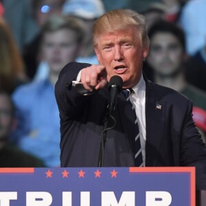 Le candidat républicain à l'élection présidentielle américaine, Donald Trump, a donné son dernier meeting à Grand Rapids dans le Michigan. Le 7 novembre 2016