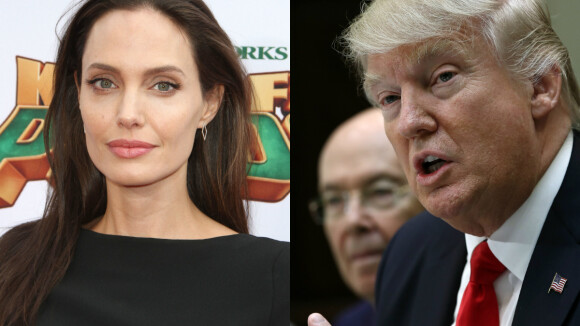 Angelina Jolie tacle (enfin) Donald Trump : "Nous jouons avec le feu"