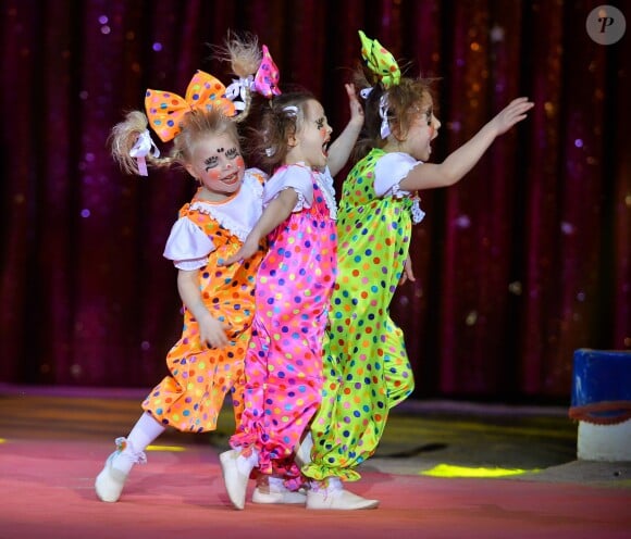 Trio Izhevsk - 6ème édition de "New Generation", compétition pour de jeunes artistes présentée par le festival international du cirque de Monte-Carlo à l'Espace Fontvieille à Monté-Carlo, Monaco le 4 février 2017. © Michael Alesi/Pool restreint Monaco/Bestimage