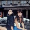 Lio et sa soeur Helena Noguerra à Paris en 1988