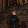Exclusif - Pamela Anderson arrive à l'opéra de Paris pour assister au ballet "Tree of codes" le 3 février 2017. © Cyril Moreau/Bestimage