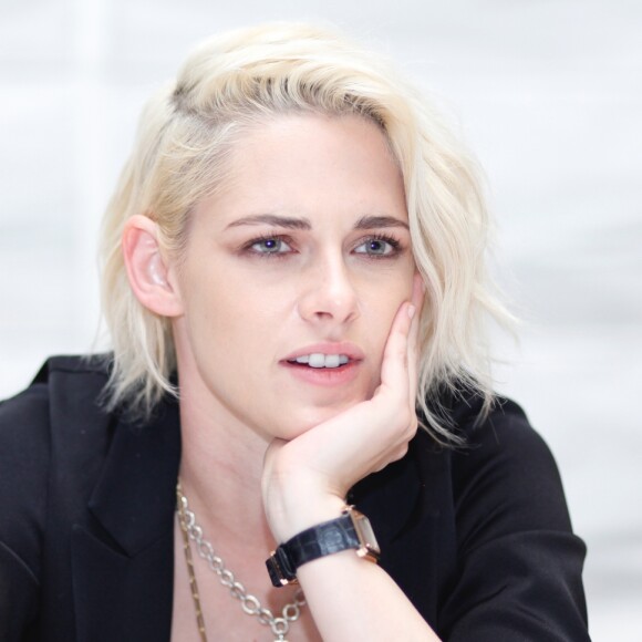 Kristen Stewart, en conférence de presse pour le film "Billy Lynn's Long Halftime Walk". Le 15 octobre 2016 au Essex House Hotel, à New York.