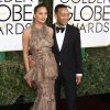 Chrissy Teigen et son mari John Legend à la 74ème cérémonie annuelle des Golden Globe Awards à Beverly Hills. Le 8 janvier 2017