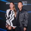 Chrissy Teigen et John Legend arrivent à la soirée DIRECTV NOW Super Saturday Night Super Bowl Party au Club Nomadic de Houston, le 4 février 2017