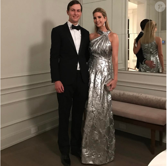 Ivanka Trump a publié une photo d'elle et son mari sur sa page Instagram en janvier 2017