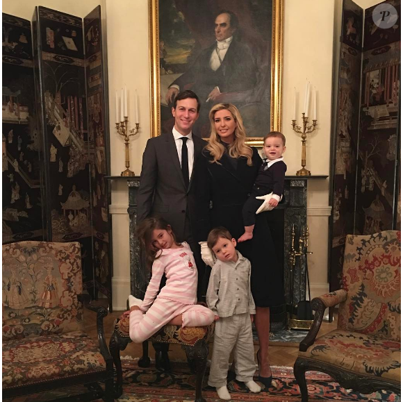 Ivanka Trump a publié une photo de famille sur sa page Instagram en janvier 2017