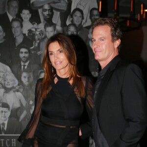 Cindy Crawford et son mari Rande Gerber à la sortie du restaurant Catch à West Hollywood. Le 10 janvier 2017