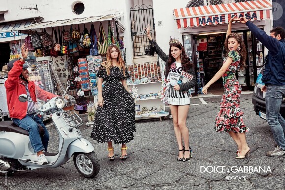 Zendaya, Presley Gerber, Gabriel-Kane Day-Lewis, Luka Sabbat posent avec Zendaya pour la nouvelle campagne de Dolce Gabbana