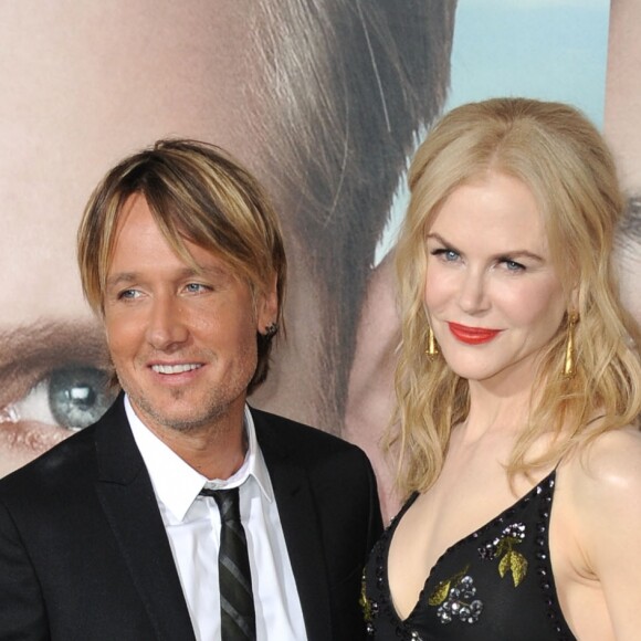 Keith Urban et sa femme Nicole Kidman à la première de la série 'Big Little Lies' au théâtre Chinois à Hollywood, le 7 février 2017 © Chris Delmas/Bestimage