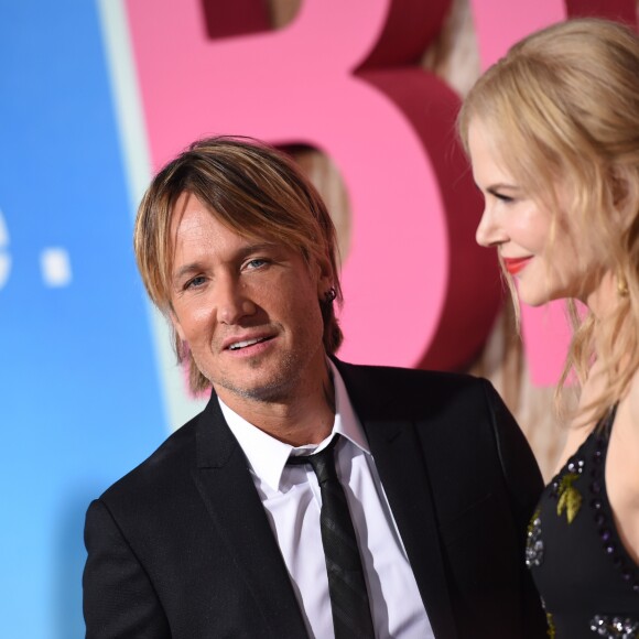 Keith Urban et sa femme Nicole Kidman à la première de la série 'Big Little Lies' au théâtre Chinois à Hollywood, le 7 février 2017 © Chris Delmas/Bestimage