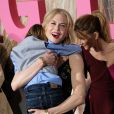 Nicole Kidman et Cameron Crovetti à la première de la série ‘Big Little Lies' au théâtre Chinois à Hollywood, le 7 février 2017 © Chris Delmas/Bestimage