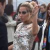 Lady Gaga - Les célébrités à Venice avant le défilé de mode Tommy Hilfiger à Los Angeles, le 8 février 2017.