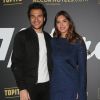 Amir Haddad et la chanteuse Alma - 4e cérémonie des Melty Future Awards au Grand Rex à Paris, le 6 février 2017. © Denis Guignebourg/Bestimage