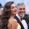 George Clooney et sa femme Amal Alamuddin Clooney (bijoux Cartier) - Montée des marches du film "Money Monster" lors du 69ème Festival International du Film de Cannes. Le 12 mai 2016. © Borde-Jacovides-Moreau/Bestimage