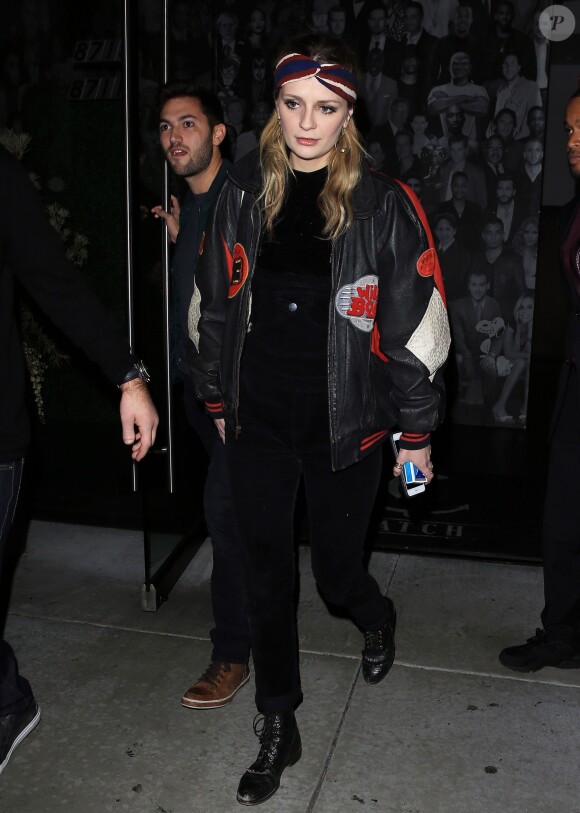Mischa Barton est allée diner au restaurant Catch à West Hollywood, le 4 février 2017