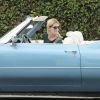 Exclusif - Mischa Barton au volant d'une jolie Cadillac décapotable à West Hollywood, le 5 novembre 2016