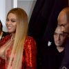 Beyonce lors de la 59e cérémonie des Grammy Awards, au Staples Center de Los Angeles, le 12 février 2017.