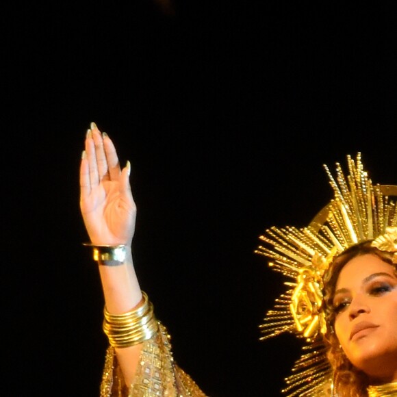 Beyonce lors de la 59e cérémonie des Grammy Awards, au Staples Center de Los Angeles, le 12 février 2017.