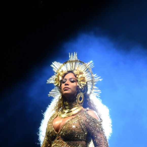 Beyonce lors de la 59e cérémonie des Grammy Awards, au Staples Center de Los Angeles, le 12 février 2017.