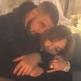 Jennifer Lopez et Drake, posent sur Instagram le 28 décembre 2016