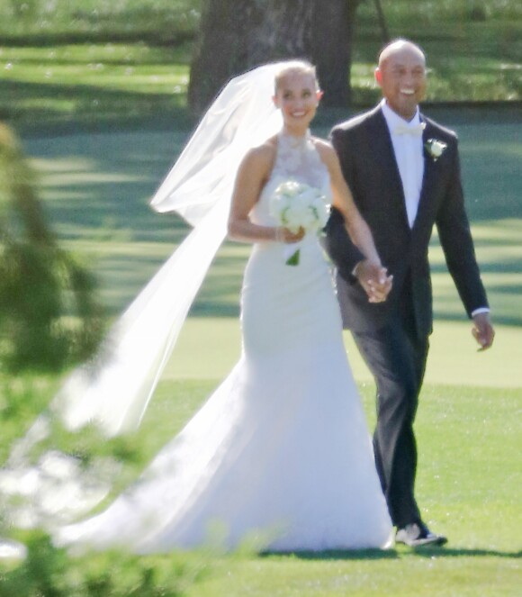 Exclusif - L'ancien joueur de baseball Derek Jeter et Hannah Davis se sont mariés au Meadowood Napa Valley Resort à St. Helena, le 9 juillet 2016.