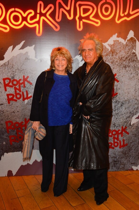 Danièle Thompson et son mari Albert Koski - Avant-première du film "Rock'n Roll" au Pathé Beaugrenelle à Paris le 13 février 2017. © Coadic Guirec / Bestimage