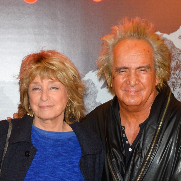 Danièle Thompson et son mari Albert Koski - Avant-première du film "Rock'n Roll" au Pathé Beaugrenelle à Paris le 13 février 2017. © Coadic Guirec / Bestimage