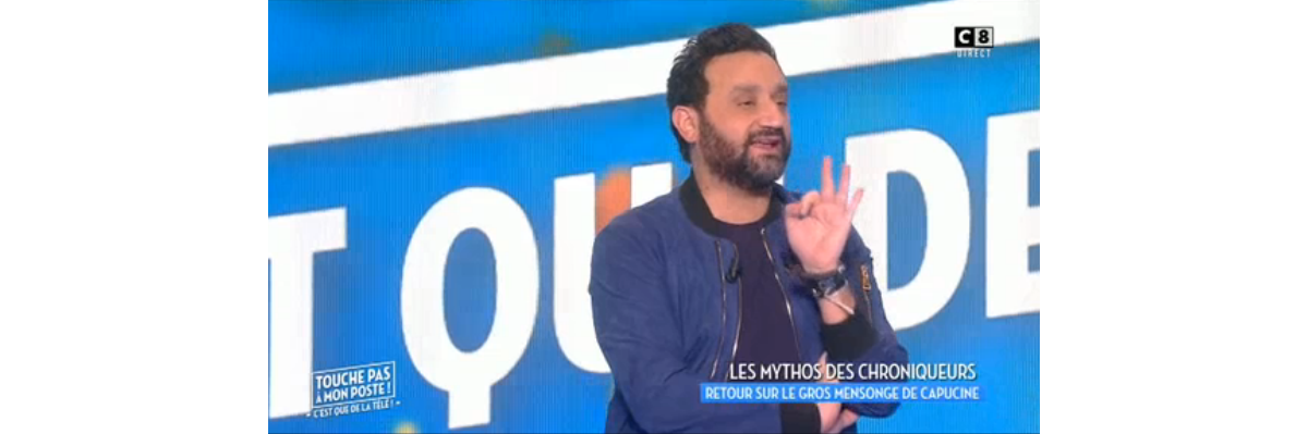 Photo Cyril Hanouna Dans Touche Pas à Mon Poste Le 15 Février 2017 Sur C8 Purepeople 