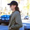 Adrien Brody avec les cheveux très longs se balade dans les rues de Beverly Hills, le 14 février 2017