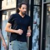 Exclusif - Adrien Brody se balade dans les rues de New York, le 11 septembre 2016